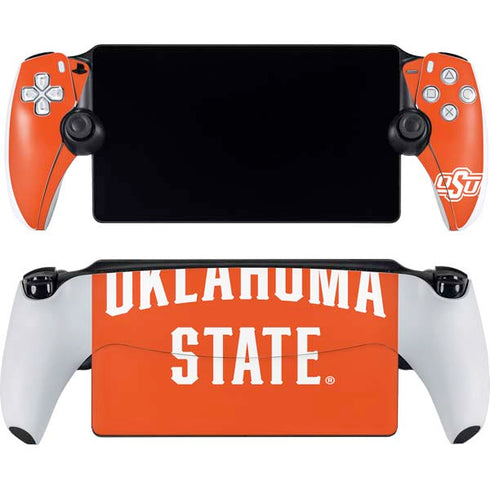 Oklahoma State University OSU Cowboys Basketball PlayStation Portal Remote Player Skin