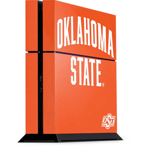 Oklahoma State University OSU Cowboys Basketball PS4 Console Skin