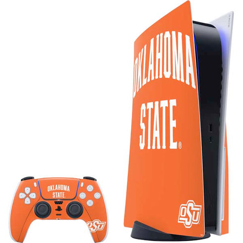 Oklahoma State University OSU Cowboys Basketball PS5 Bundle Skin