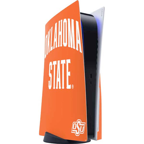 Oklahoma State University OSU Cowboys Basketball PS5 Console Skin