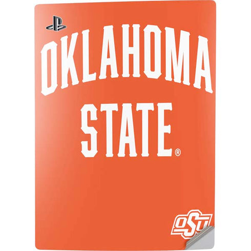 Oklahoma State University OSU Cowboys Basketball PS5 Digital Edition Console Skin