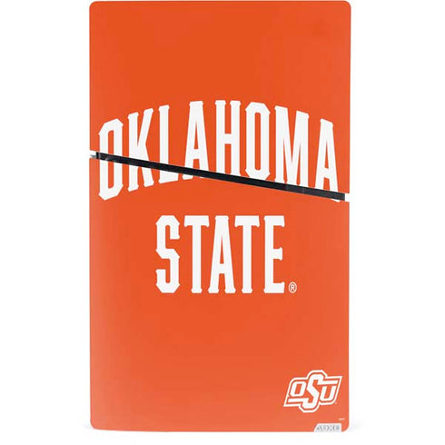 Oklahoma State University OSU Cowboys Basketball PS5 Slim Digital Edition Console Skin