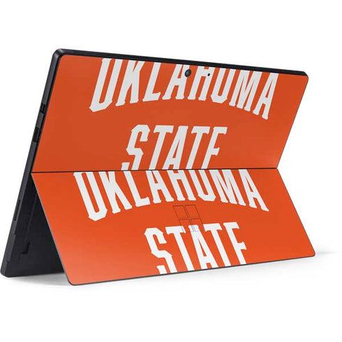 Oklahoma State University OSU Cowboys Basketball Surface Pro 7 Skin