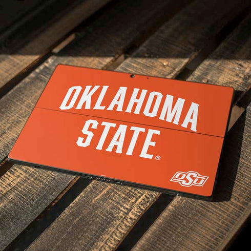 Oklahoma State University OSU Cowboys Basketball Surface Pro 7 Skin