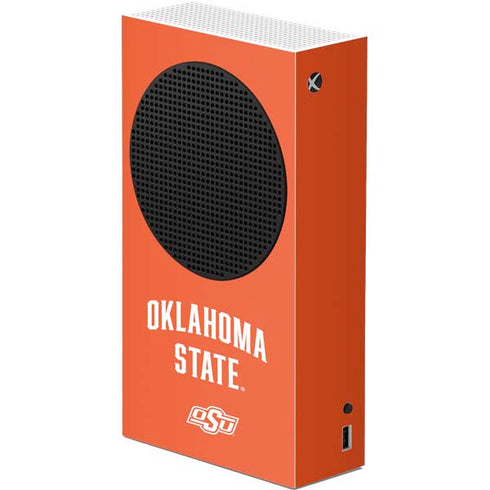 Oklahoma State University OSU Cowboys Basketball Xbox Series S Console Skin