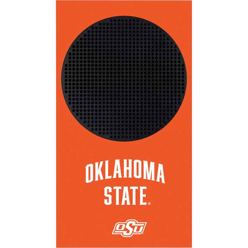 Oklahoma State University OSU Cowboys Basketball Xbox Series S Console Skin