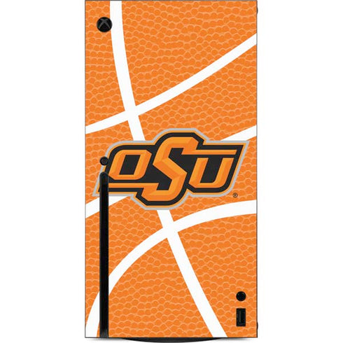 Oklahoma State University OSU Cowboys Basketball Xbox Series X Console Skin