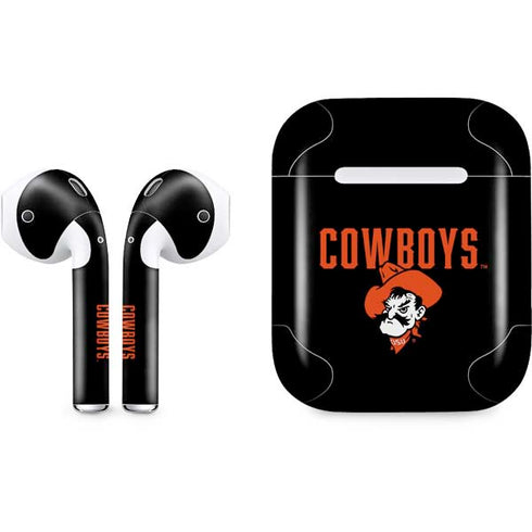 Oklahoma State University OSU Ride Em Cowboy Apple AirPods Skin