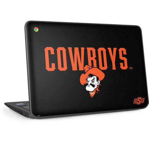 Oklahoma State University OSU Ride Em Cowboy HP Chromebook Skin