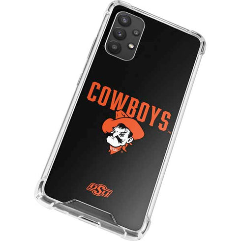Oklahoma State University OSU Ride Em Cowboy Galaxy A32 5G Clear Case