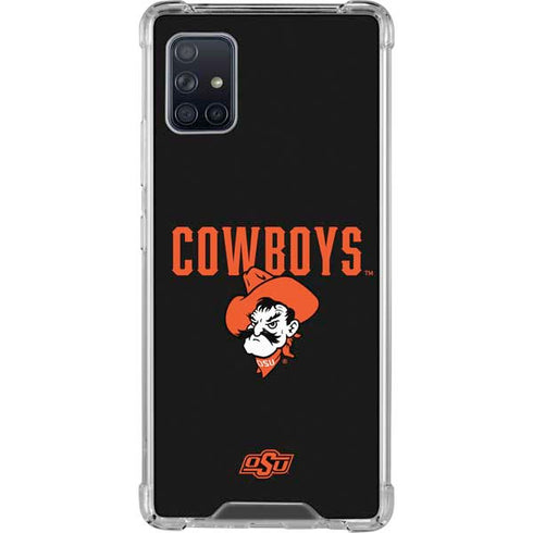 Oklahoma State University OSU Ride Em Cowboy Galaxy A51 5G Clear Case