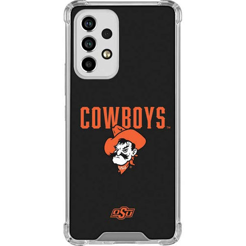 Oklahoma State University OSU Ride Em Cowboy Galaxy A53 5G Clear Case