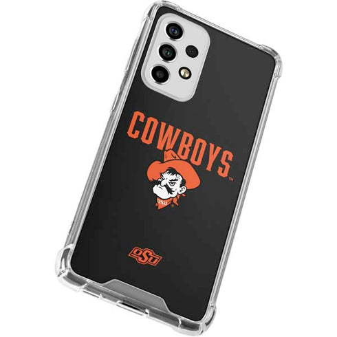 Oklahoma State University OSU Ride Em Cowboy Galaxy A53 5G Clear Case