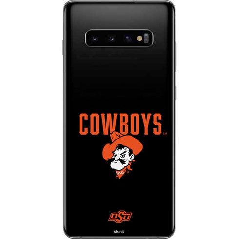 Oklahoma State University OSU Ride Em Cowboy Galaxy S10 Plus Skin