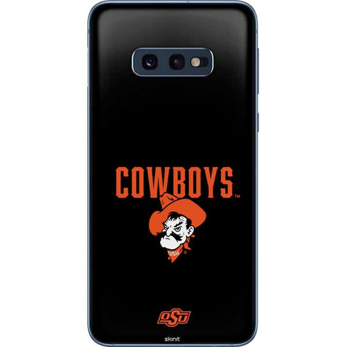 Oklahoma State University OSU Ride Em Cowboy Galaxy S10e Skin