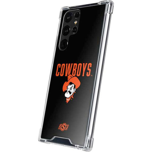 Oklahoma State University OSU Ride Em Cowboy Galaxy S22 Ultra Clear Case