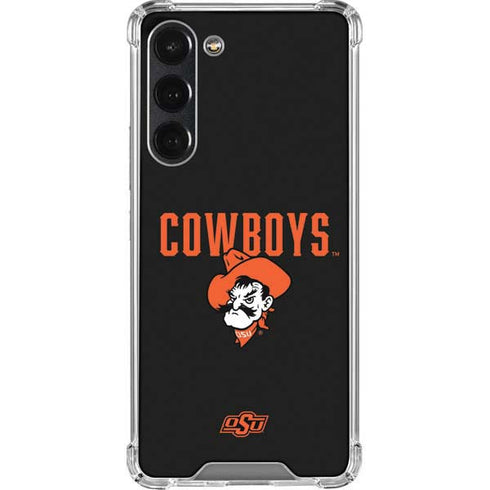 Oklahoma State University OSU Ride Em Cowboy Galaxy S23 Plus Clear Case