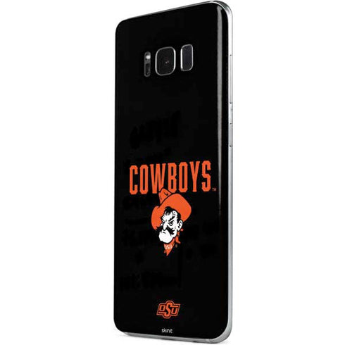 Oklahoma State University OSU Ride Em Cowboy Galaxy S8 Skin
