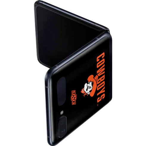 Oklahoma State University OSU Ride Em Cowboy Galaxy Z Flip Skin