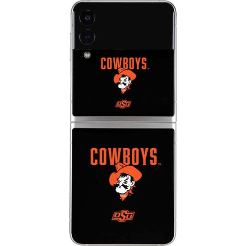 Oklahoma State University OSU Ride Em Cowboy Galaxy Z Flip3 5G Skin