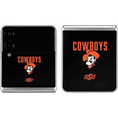 Oklahoma State University OSU Ride Em Cowboy Galaxy Z Flip4 5G Skin