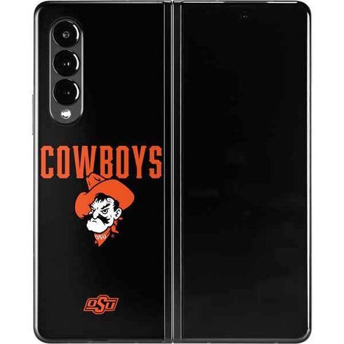 Oklahoma State University OSU Ride Em Cowboy Galaxy Z Fold3 5G Skin