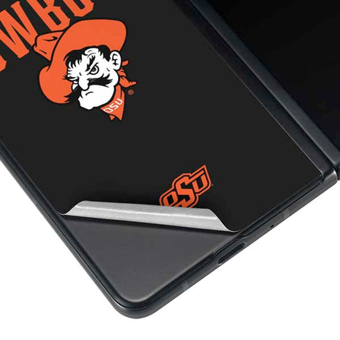 Oklahoma State University OSU Ride Em Cowboy Galaxy Z Fold3 5G Skin
