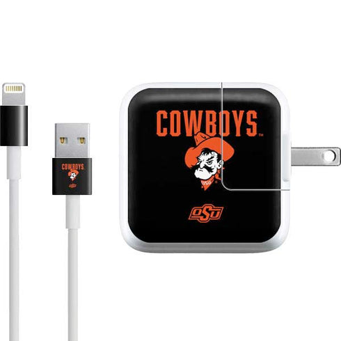 Oklahoma State University OSU Ride Em Cowboy iPad Charger (10W USB) Skin