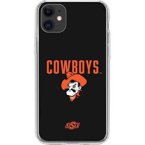 Oklahoma State University OSU Ride Em Cowboy iPhone 11 Clear Case