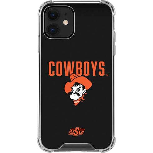 Oklahoma State University OSU Ride Em Cowboy iPhone 12 Clear Case