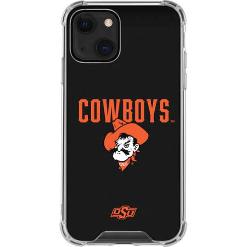 Oklahoma State University OSU Ride Em Cowboy iPhone 14 Plus Clear Case