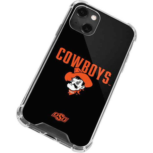 Oklahoma State University OSU Ride Em Cowboy iPhone 14 Plus Clear Case