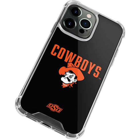Oklahoma State University OSU Ride Em Cowboy iPhone 15 Pro Max Clear Case