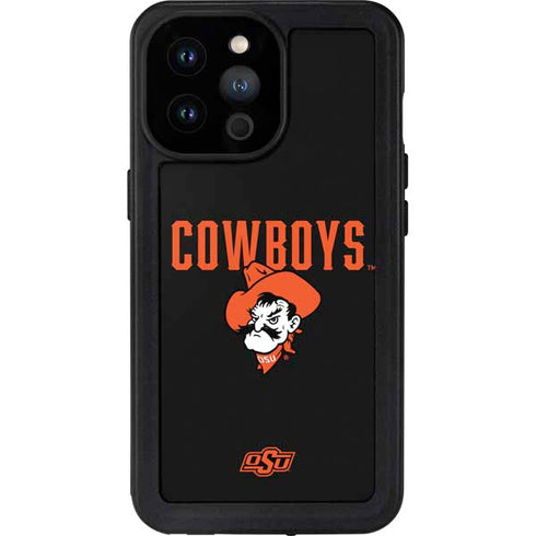 Oklahoma State University OSU Ride Em Cowboy iPhone 14 Pro Max Waterproof Case