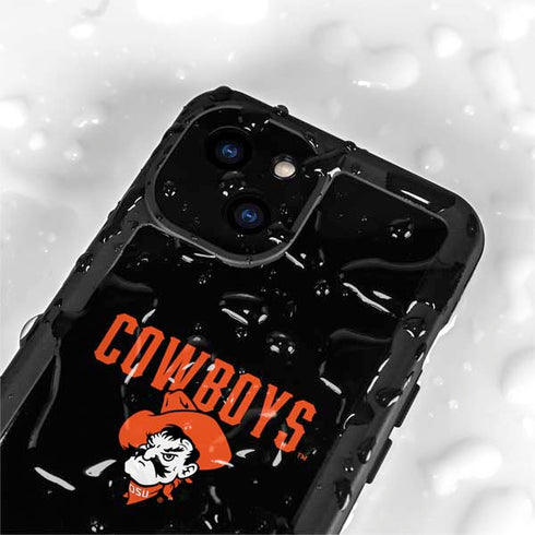 Oklahoma State University OSU Ride Em Cowboy iPhone 15 Plus Waterproof Case