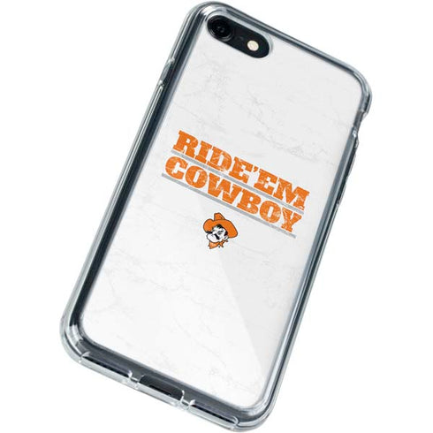 Oklahoma State University OSU Ride Em Cowboy iPhone SE (2nd & 3rd Gen) Clear Case