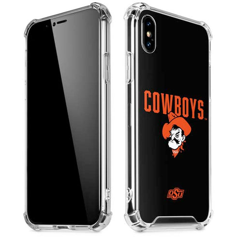 Oklahoma State University OSU Ride Em Cowboy iPhone XS Max Clear Case