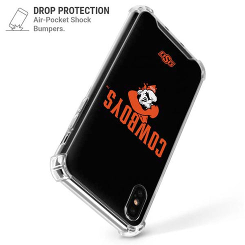 Oklahoma State University OSU Ride Em Cowboy iPhone XS Max Clear Case