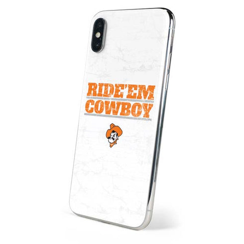 Oklahoma State University OSU Ride Em Cowboy iPhone XS Max Skin