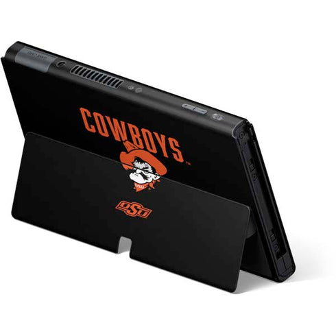 Oklahoma State University OSU Ride Em Cowboy Nintendo Switch OLED (2021) Skin