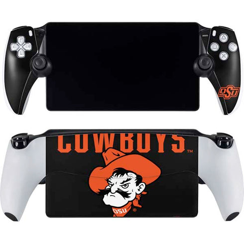 Oklahoma State University OSU Ride Em Cowboy PlayStation Portal Remote Player Skin
