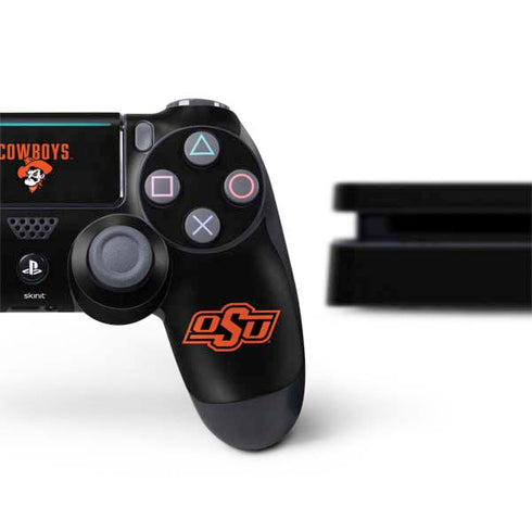 Oklahoma State University OSU Ride Em Cowboy PS4 Slim Bundle Skin