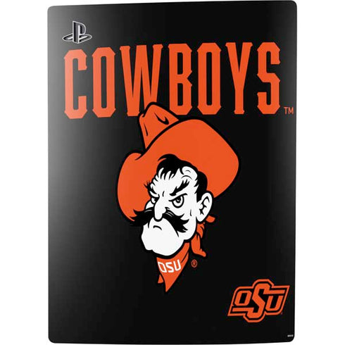 Oklahoma State University OSU Ride Em Cowboy PS5 Digital Edition Console Skin