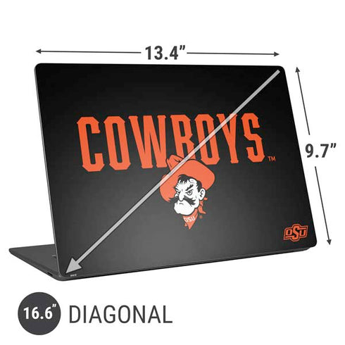 Oklahoma State University OSU Ride Em Cowboy Universal Laptop 16.6in (13.4 x 9.7in) Skin