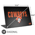 Oklahoma State University OSU Ride Em Cowboy Universal Laptop 18in (14.6 x 10.6in) Skin