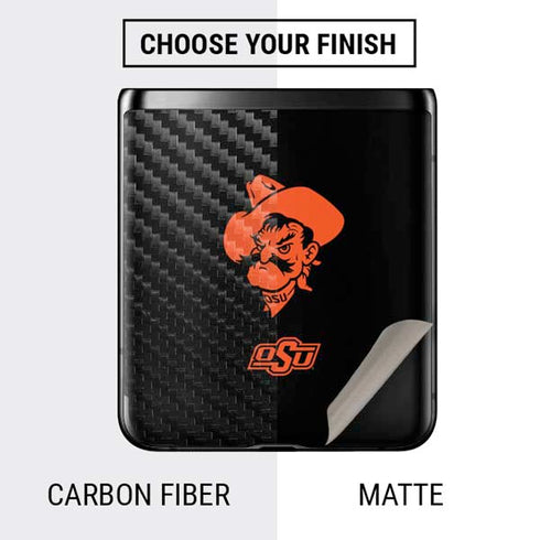 Oklahoma State University OSU Cowboys Galaxy Z Flip Skin