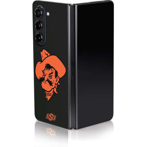 Oklahoma State University OSU Cowboys Galaxy Z Fold5 5G Skin