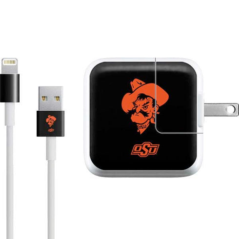 Oklahoma State University OSU Cowboys iPad Charger (10W USB) Skin