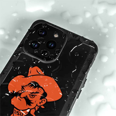 Oklahoma State University OSU Cowboys iPhone 14 Pro Max Waterproof Case