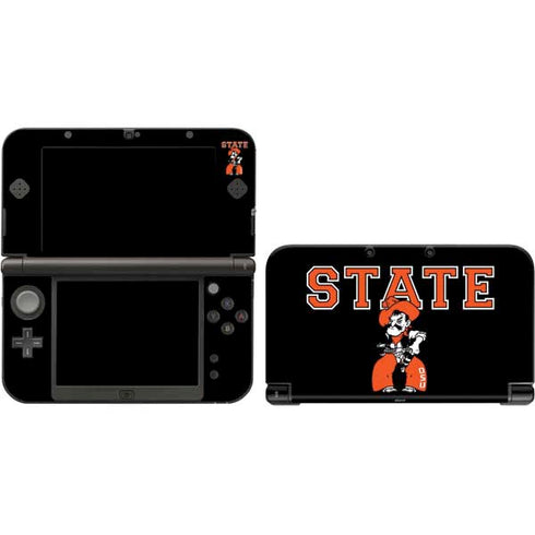 Oklahoma State University OSU Cowboys Orange 3DS XL 2015 Skin